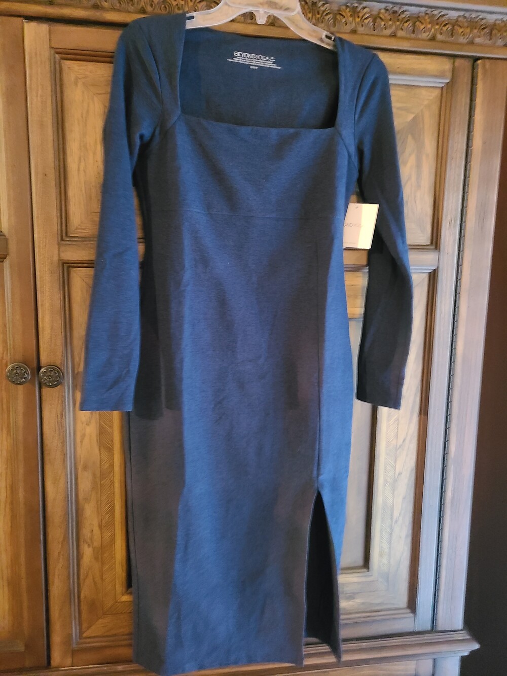 NWT Beyond Yoga Women's Spacedye Impress Midi Dress sz. Small